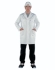 Mens laboratory coat, size 52/54 white, 65% polyester / 35% cotton, 1/1 arm, type 81510
