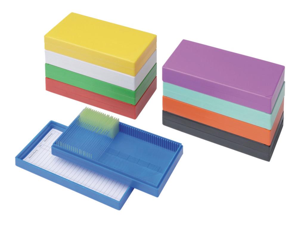 Cytiva Slide Box Black for 50 Slides 76x26mm

