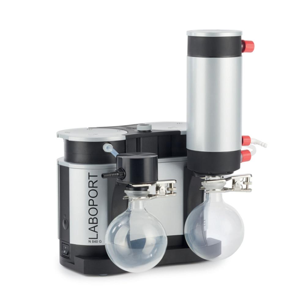 KNF LABOPORT Vacuum Pump System SH 840 G 6mbar, 0.1 bar g, Motor IP 30, 34 l/min, 240 V 50/60 Hz, 340x416x274mm
