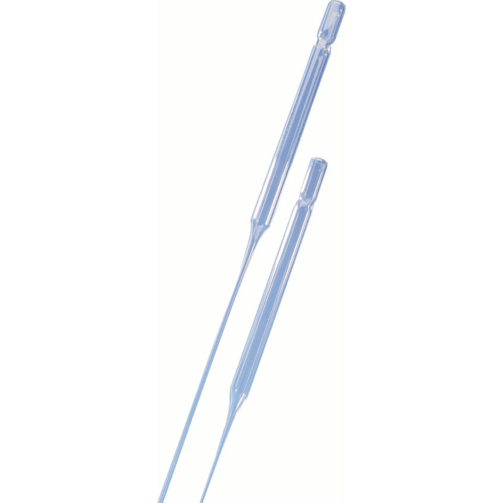 Poulten & Graf Volac Disposable Glass Pipettes 150 mm with Cotton Stopper, Non-Sterile (Pack of 4x250)