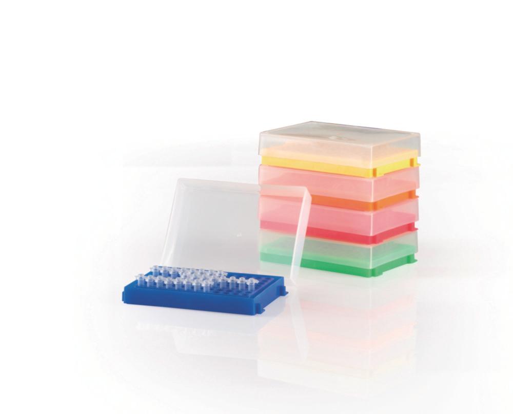 Heathrow Scientific PCR Rack, Green, 96-Well