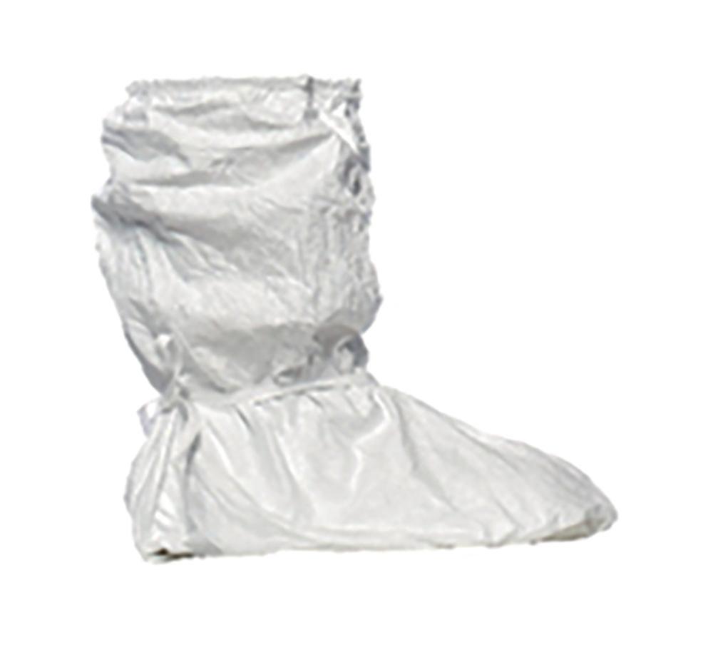 DuPont Over Boot Tyvek IsoClean, Size XL Type IC458 B WH MS, Anti-Slip Sole, White, Processed and Sterile, Pack of 100 Pair

