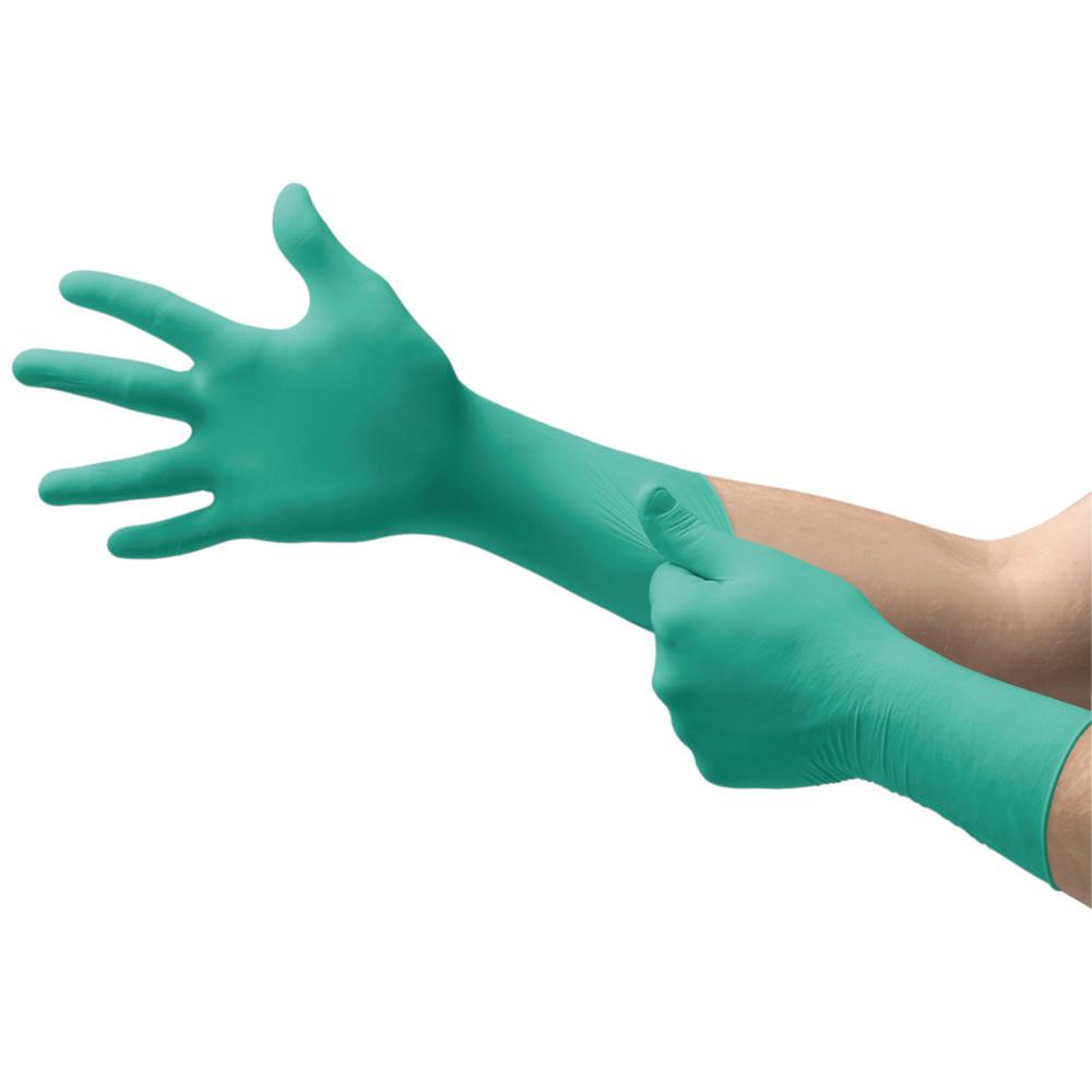 Ansell DermaShield Size 8 Neoprene Glove, Sterile, 310 mm, AQL 0.65, Green, Pack of 200

