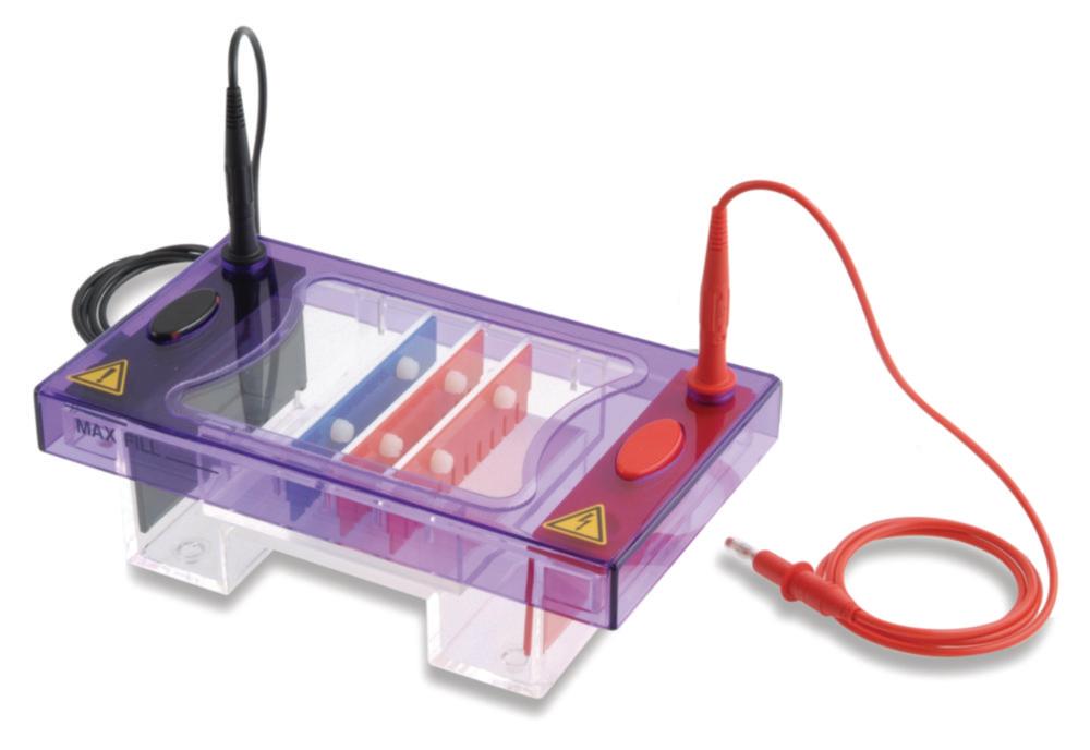 Thistle Scientific MultiSub Midi UV Tray (100×70mm, 2×16 Sample, 1mm Thick Combs, Casting Dams, Loading Guides)