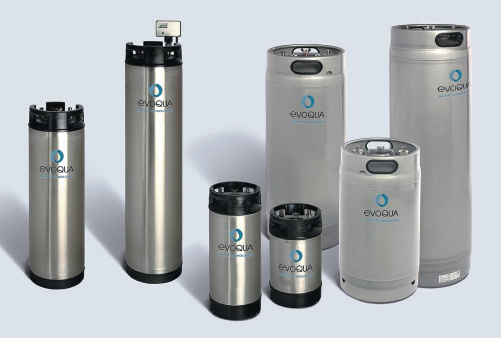 Evoqua Deionizer SG-11000-SK 75 ltr., Quick Coupling, MB400 Mixed Bed Resin
