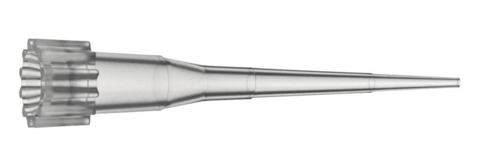 SOCOREX Qualitix Natural Ultra Microtips 10 µl Low Protein Binding, Autoclavable, Thin Graduated Tip, Pack of 12x96