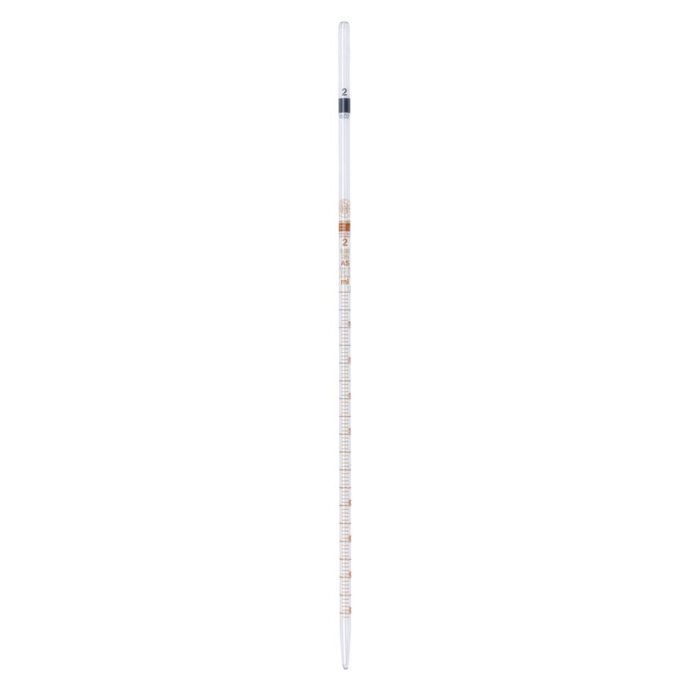 Hirschmann Laborgeräte Pipette 5:0.05ml, 360mm, Class AS, Conformity Certified, Amber Graduated with Dated Batch Identification