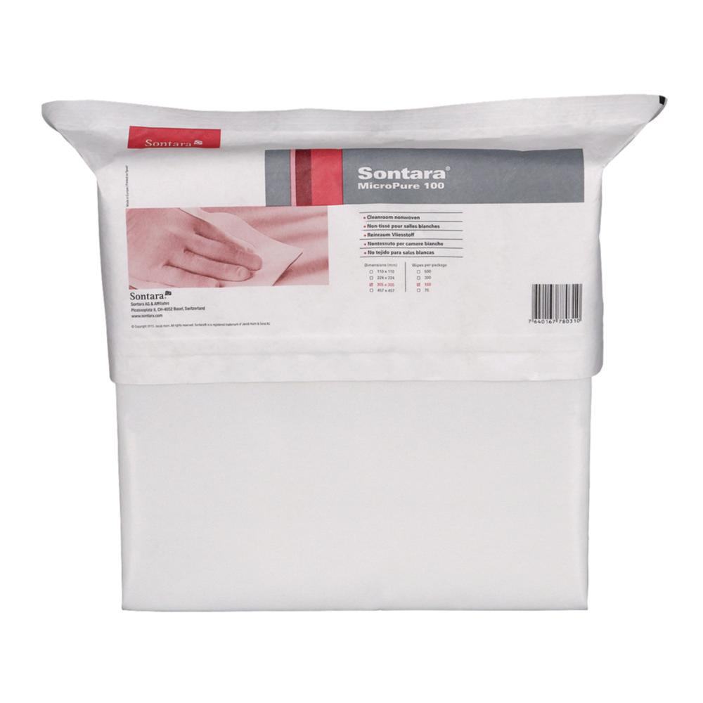 Sontara Micropure AP Fleece Cleanroom Tissues 224 x 224mm Class 1000 Pack of 300