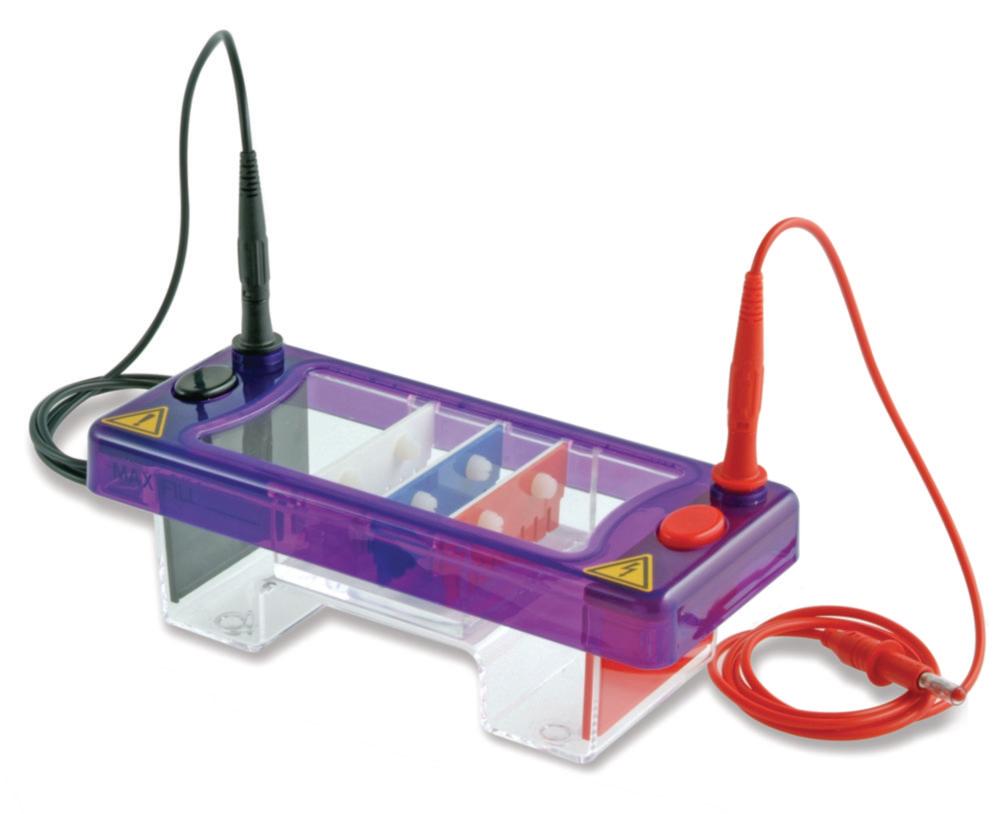 Thistle Scientific multiSUB Mini 70x70 mm UV Tray with 2 Combs, 8-Sample Loading Guide, and Casting Dams