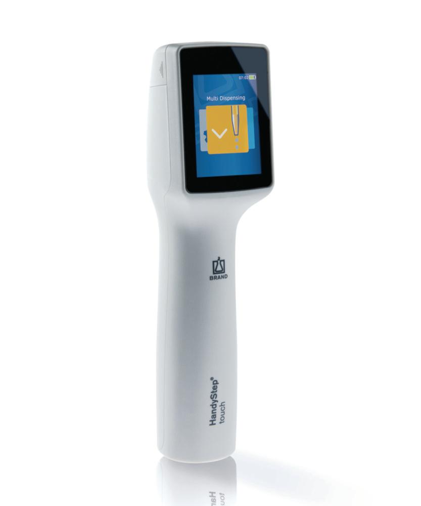 BRAND Repeating Pipette HandyStep Touch (Incl. Charging Stand & Universal Power Supply)