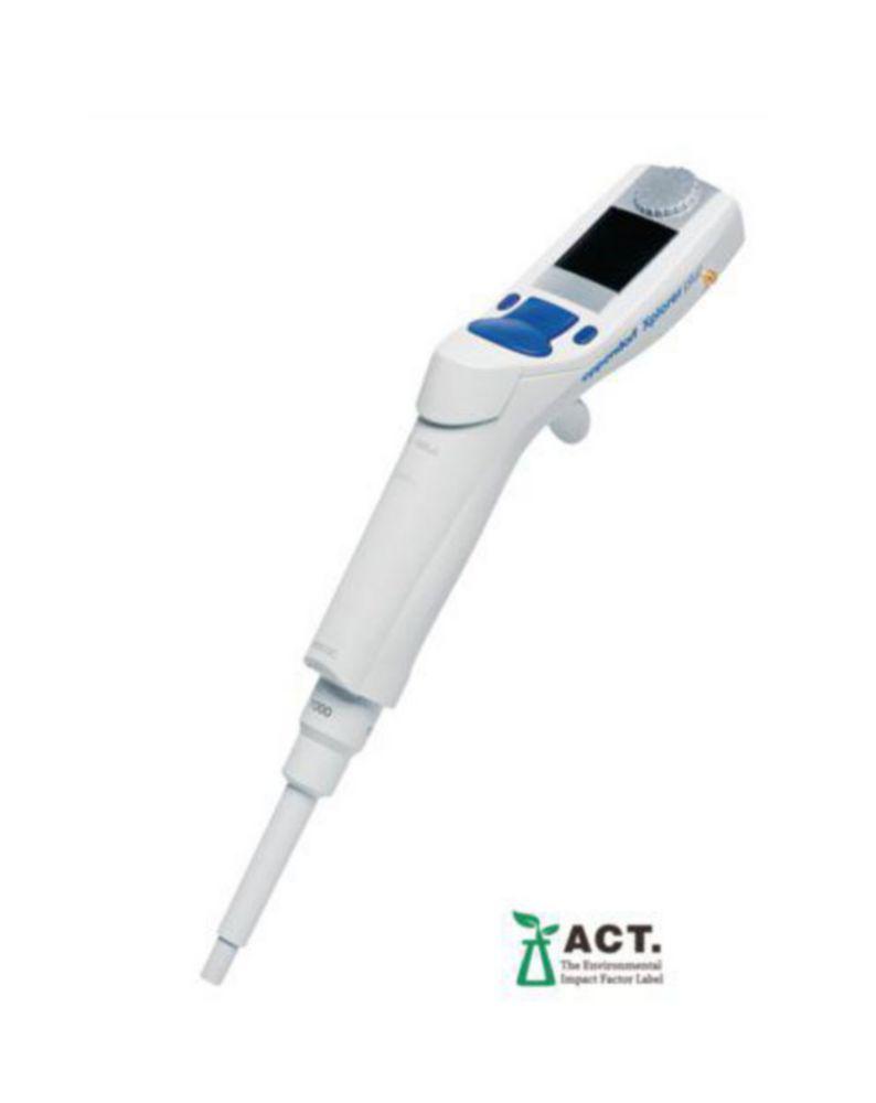 Eppendorf Xplorer Plus 1-Channel Pipette, 50-1000 µL, Multifunction Rocker, Blue