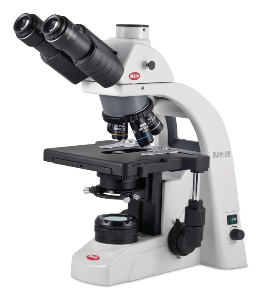 MOTIC Microscope BA310E Binocular N-WF10X/20mm, Binocular Tubus, Type Siedentopf