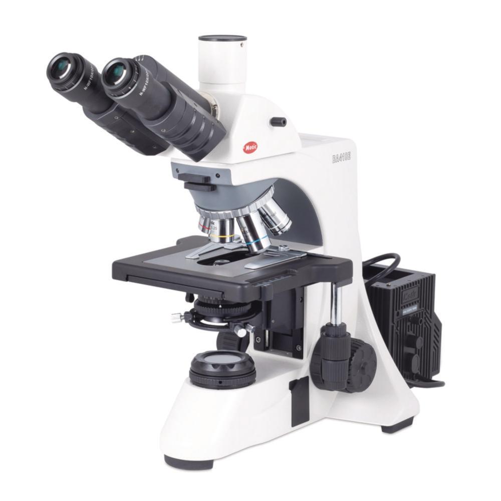 MOTIC Laboratory Microscope BA410E Trinocular Reversed Sextuple Revolving Nosepiece 100W N-WF 10X/22mm