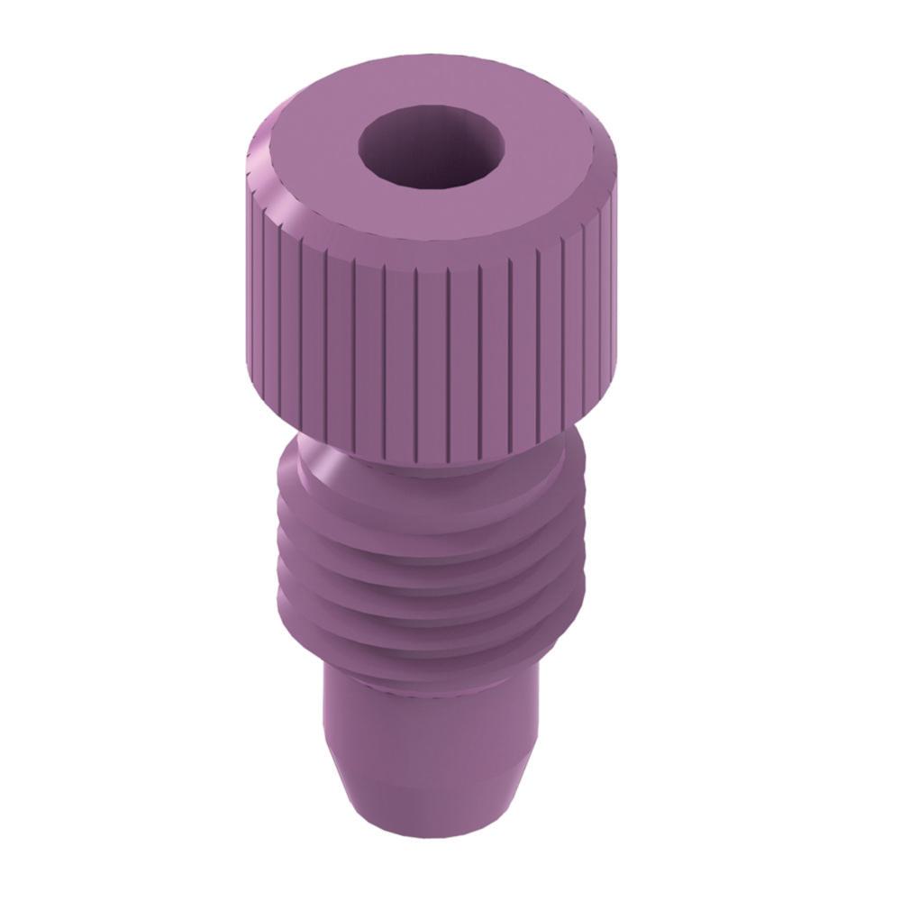 KEFO Standard 1/4''-28 Thread Fitting for 3.2-2.3mm OD Tubings Pack of 10