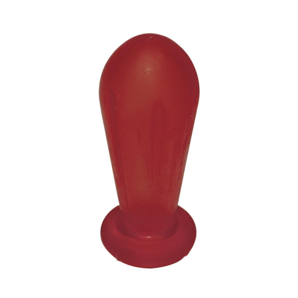 Deutsch & Neumann Red Pipette Teats, 2 mL, Natural Rubber (NR), Pack of 100