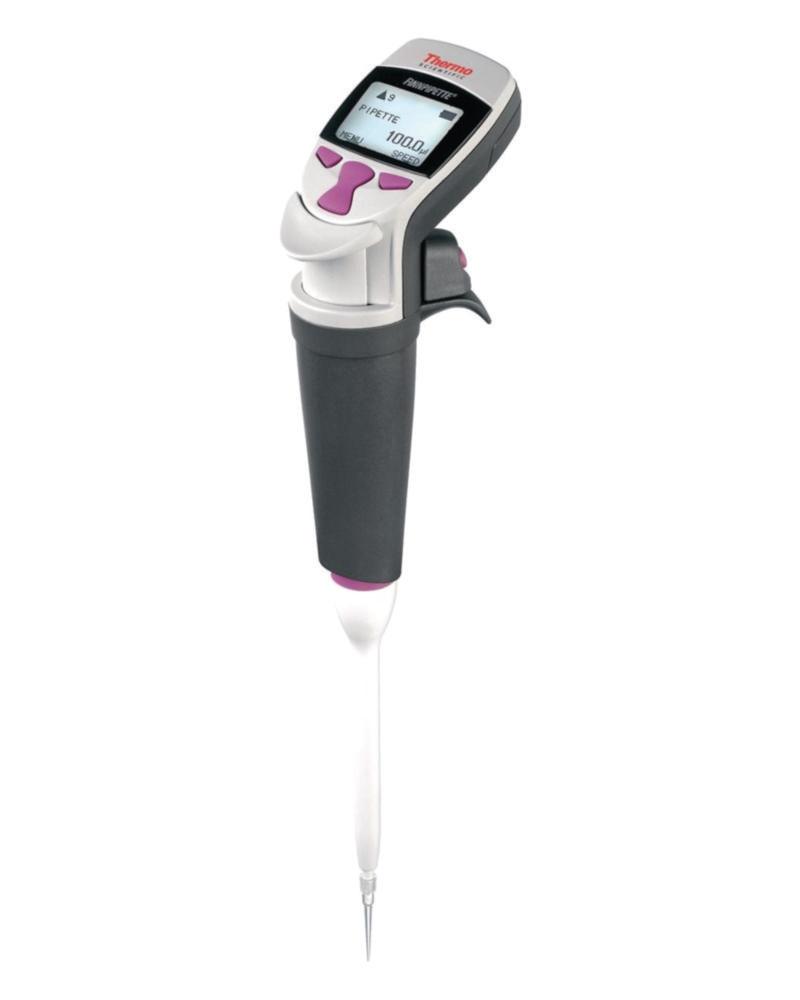 Thermo Finn Electr.Finnpipette Novus 1-Channel with Variable Volume 5-50 µL, Includes Universal Plug Charger