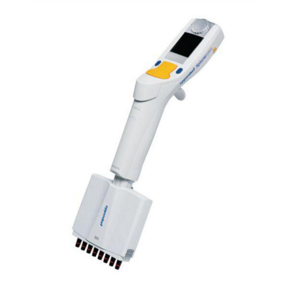 Eppendorf Xplorer Plus 8-Channel Pipette 15-300µl, Multifunction Rocker Orange