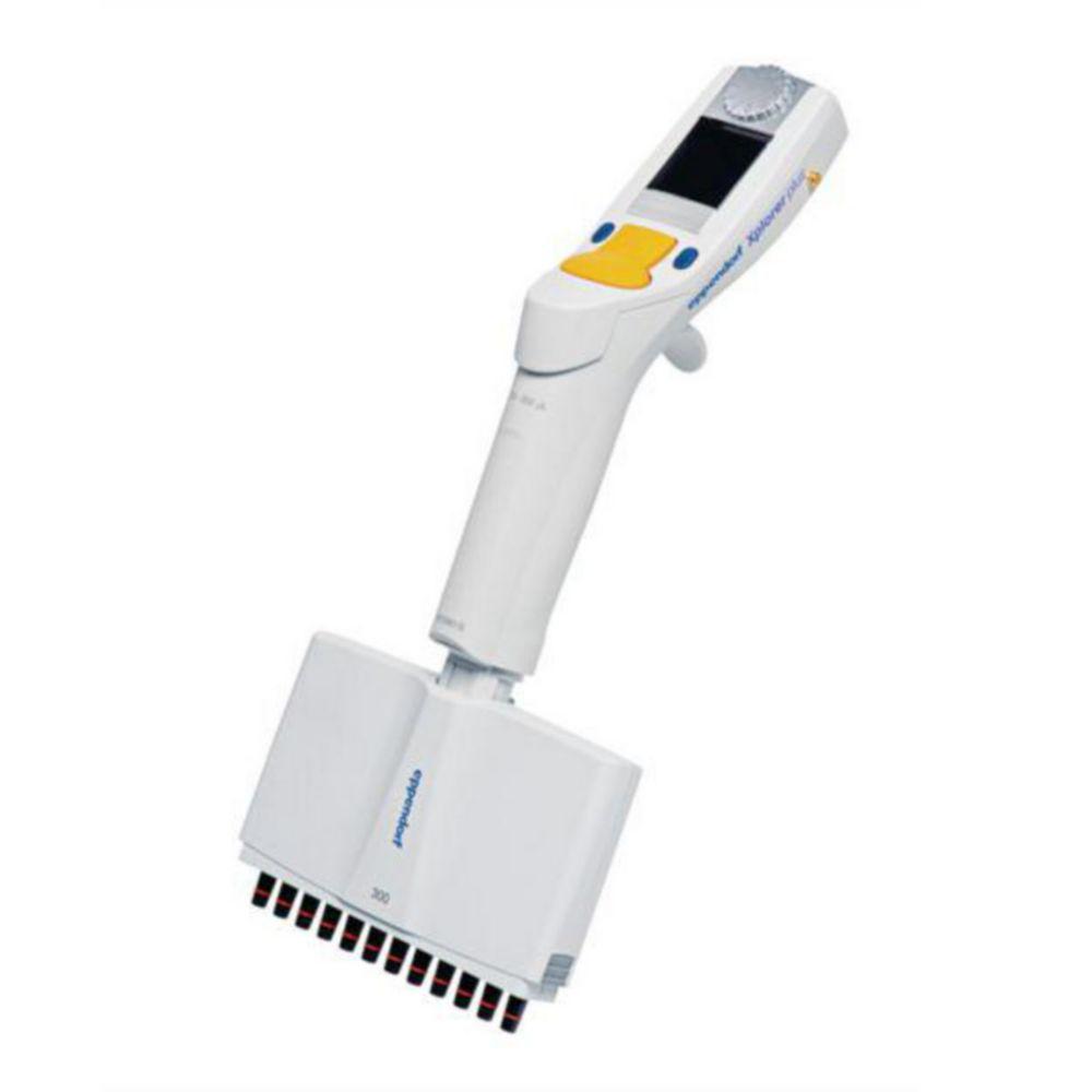 Eppendorf Xplorer Plus 12-Channel Pipette 15-300µl, Multifunction Rocker Orange
