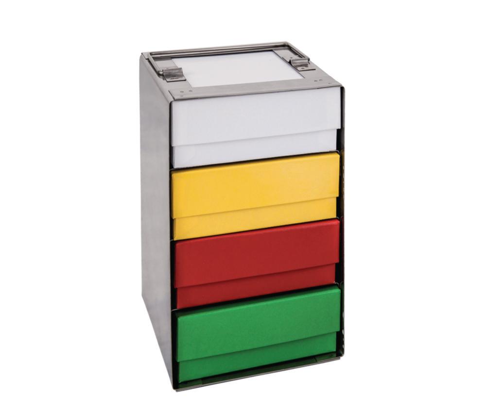 Ratiolab Cryo Rack For Chest Freezer, 1x4 Shelves, 140 x 140 x 222 mm

