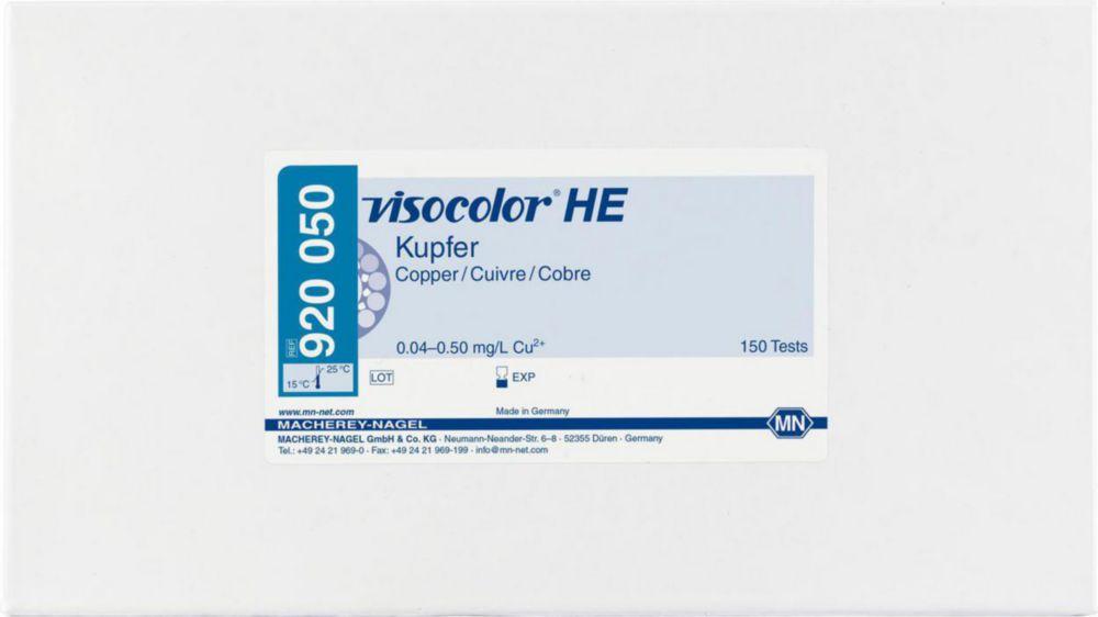 Macherey-Nagel Visocolor HE Test Kit for Copper (0.04-0.5 mg/L)

