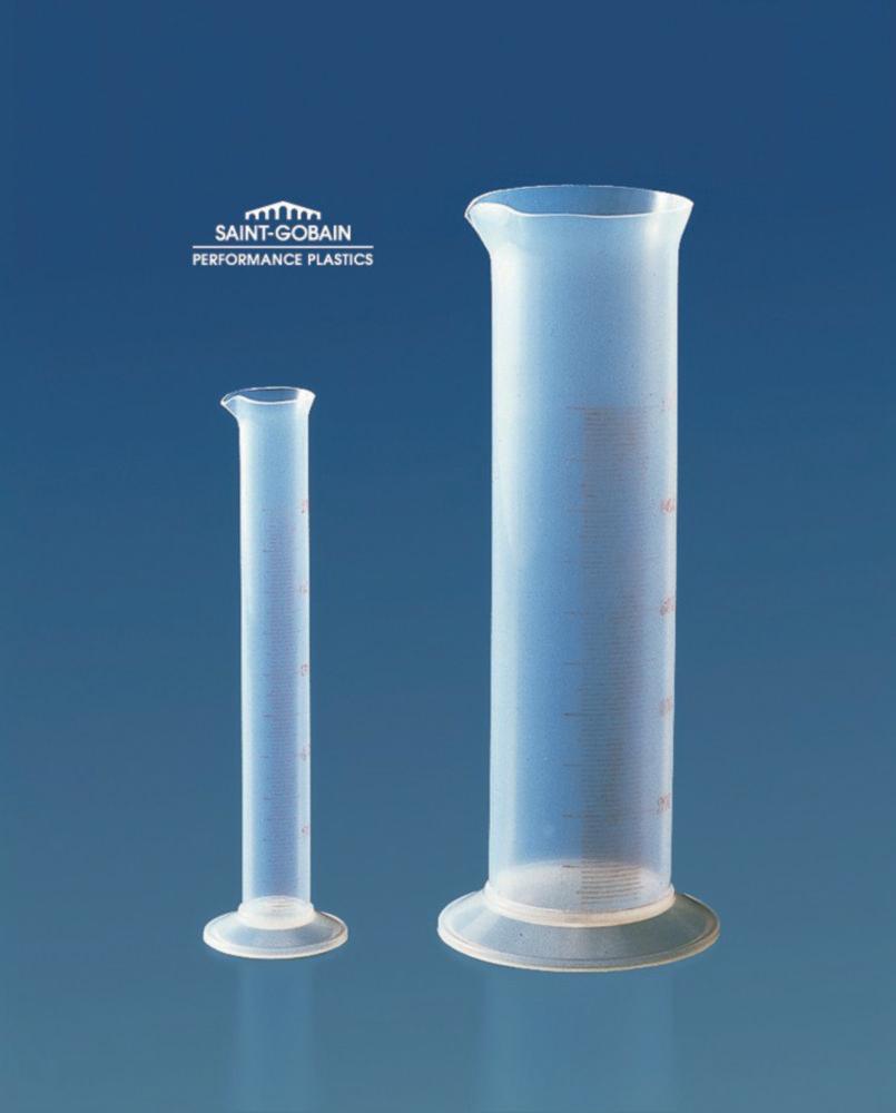 Saint Gobain Chemware 50mL PFA Graduated Cylinder with Spout and Broad Base