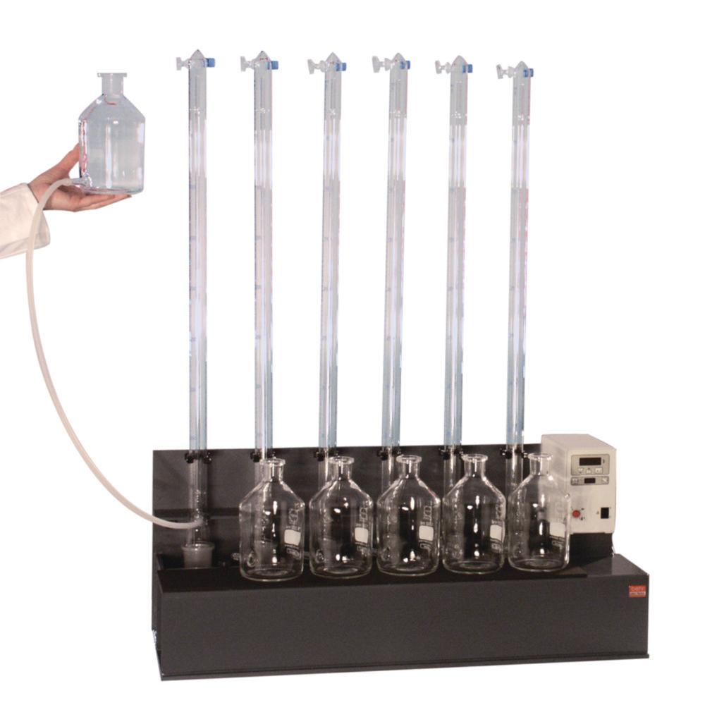 Behr Tempering Bath FH 6 from PVC incl. Thermostate for 6 Eudiometer Units acc. to DIN/DEV 38414 S 8