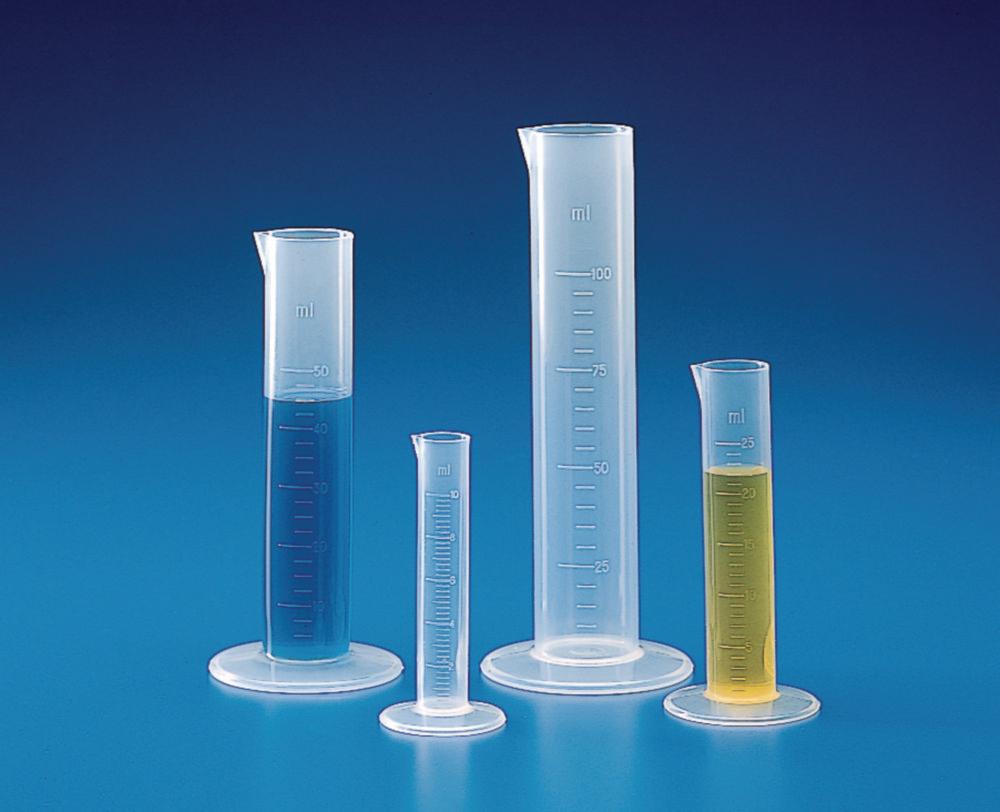Kartell Graduated Measuring Cylinder, Short Form, 250/50 ml, 45.5 x 264 mm