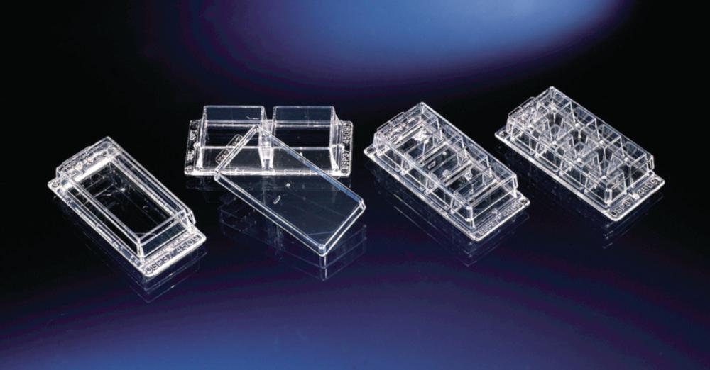 Thermo Nunc Lab-Tek II 8-Well Chambered Coverglass, Sterile, Glass, CC Lid, Pack of 96