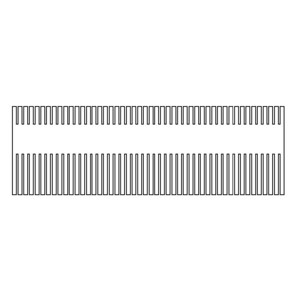 Thistle Scientific Comb with 48 Samples, 1 mm Thick