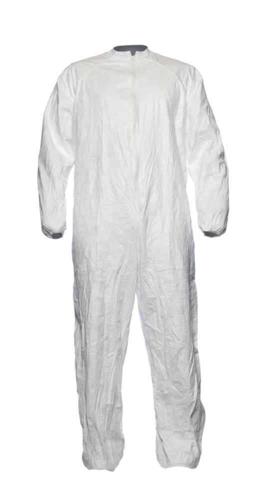 DuPont™ Tyvek IsoClean Unhooded Coverall with Bound Neck (Model: IC 183 B WH DS)​