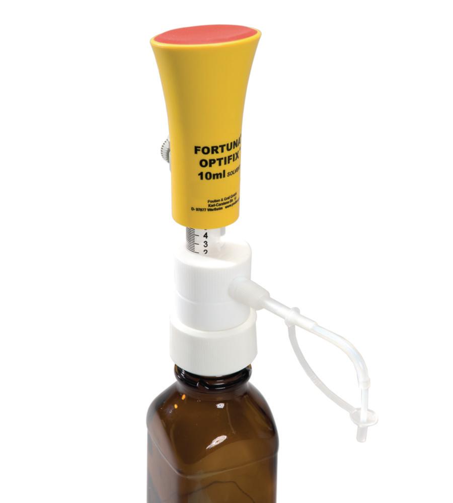 Poulten & Graf FORTUNA OPTIFIX Solvent Dispenser 40-200 ml Glass Piston