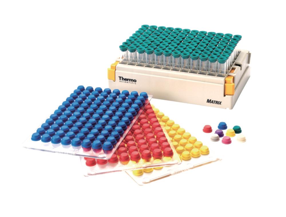 Thermo Matrix DuraSeal Closure Mats, Pierceable, Natural (Pack of 500)