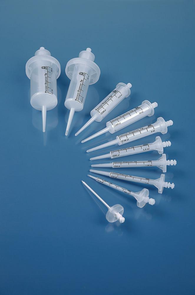 BRAND PD-Tips II 50 mL Non-Sterile Piston PE/HD Cylinder PP Bulk Pack of 25