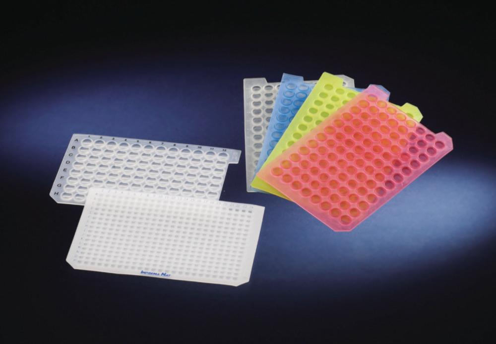 Thermo Nunc Closure Mats for 0.5 mL PP Plates Blue (Pack of 50)