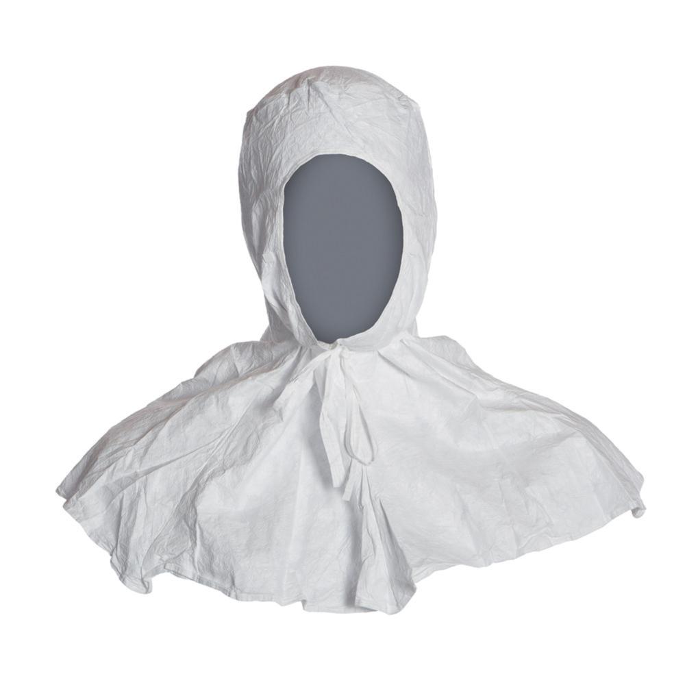 DuPont Hood Tyvek IsoClean, White, Clear Processed and Sterile, Pack of 100, Model IC 668 B

