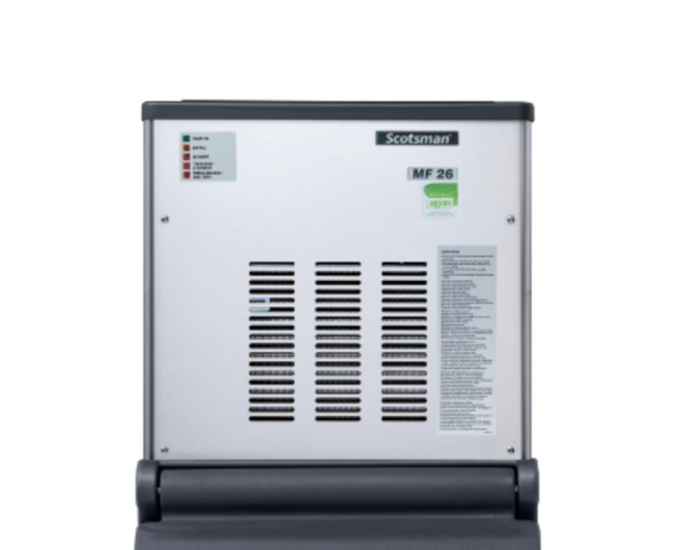 HIBU Flake Ice Maker MF 26 AS* OX 120 kg/24h Power, Stainless Steel, Air Cooled, w/o Storage, 500 Watt, 230 V

