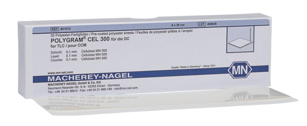 Macherey-Nagel DC-Finished Plates Type CEL 300-25 UV 254, Pack of 25 Plates

