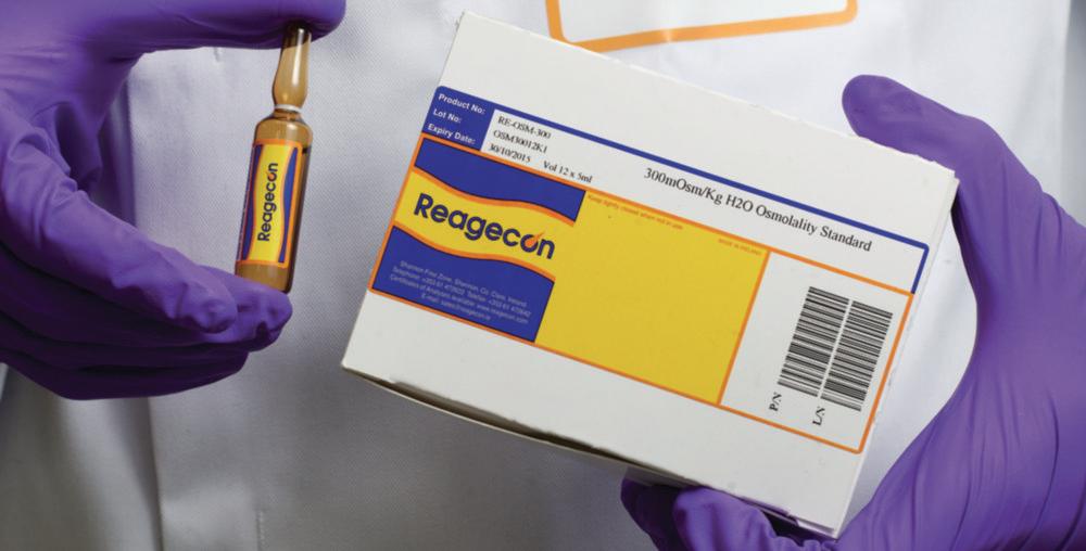 Reagecon H2O Osmolality Standard 5 mL 400 mOsm/kg Pack of 12

