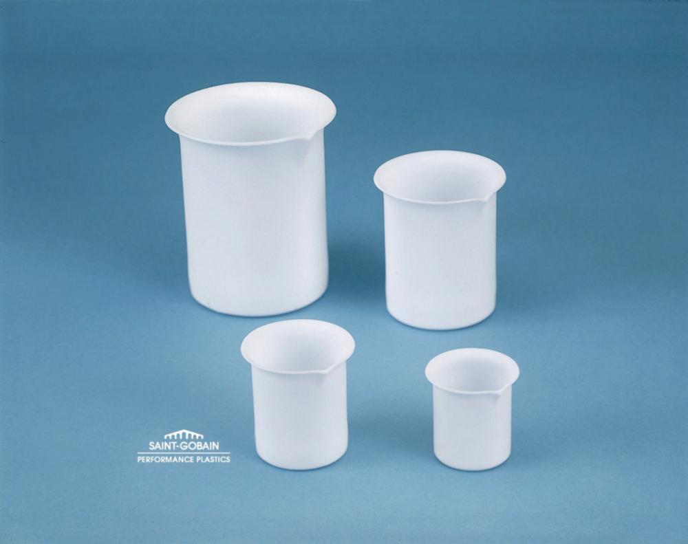 Saint Gobain Chemware 600ml PTFE Beaker, dia. 85.0mm, H 124.5mm