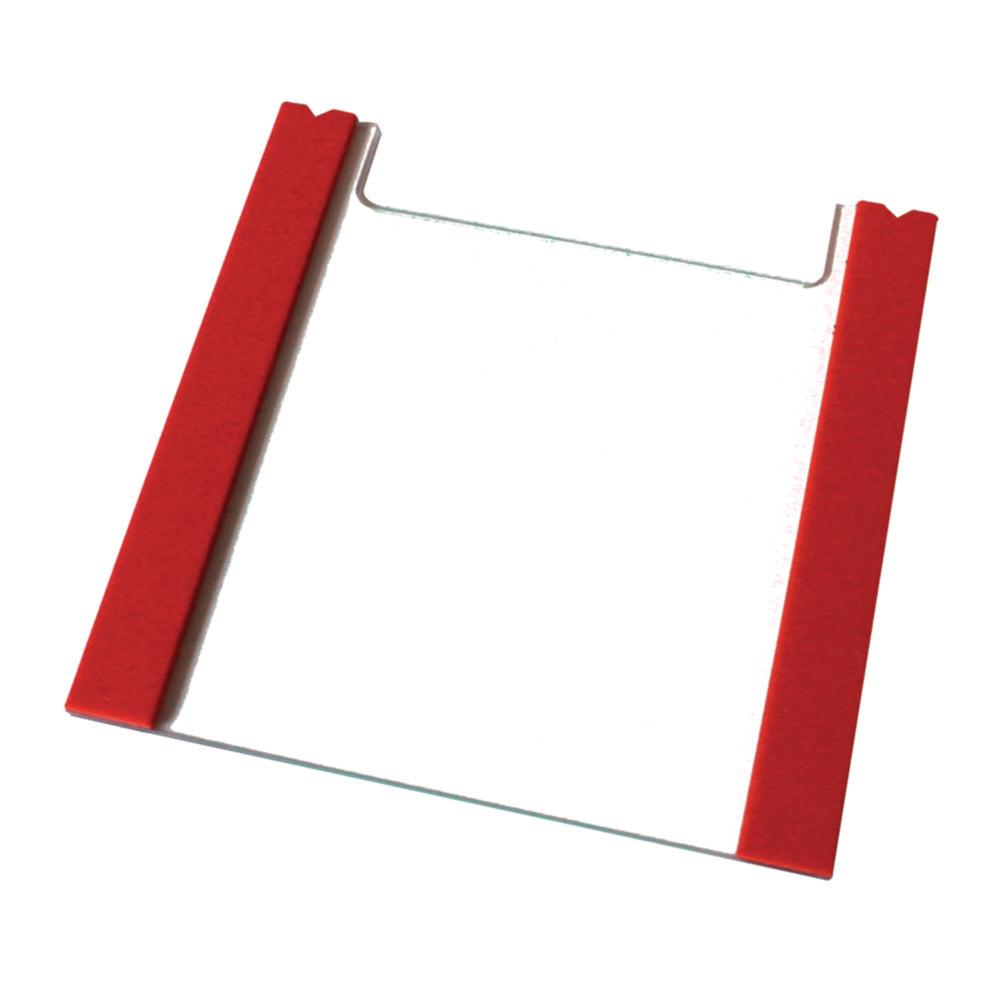 Thistle Scientific Notched Glass Plates 100x100mm with 1.5mm Bonded Spacers – Pack of 2