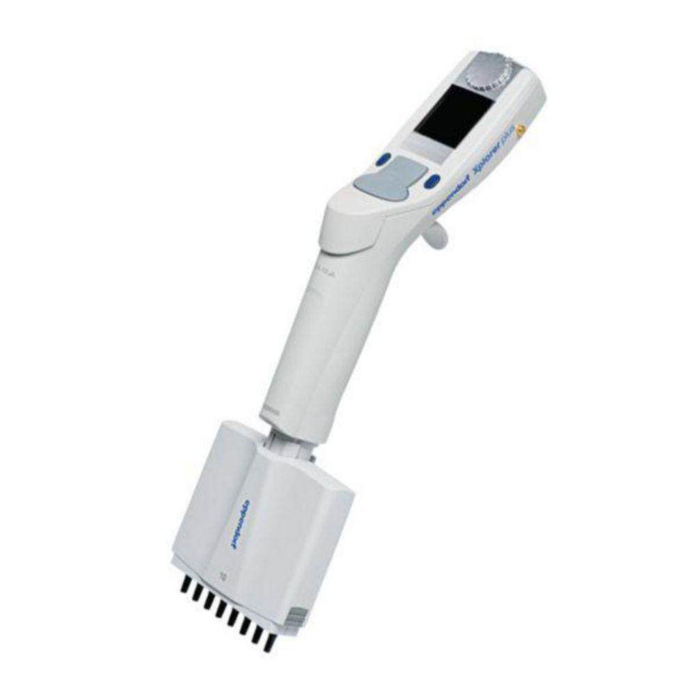 Eppendorf Xplorer Plus 8-Channel Pipette 0.5-10µl, Multifunction Rocker Medium Grey