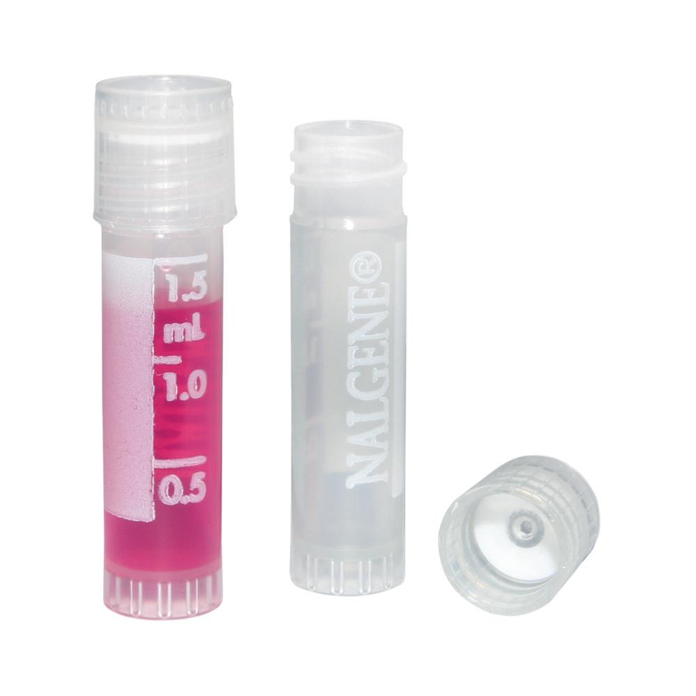 Thermo Elect.LED Cryotubes 1.5 mL (PP), External Thread with Stand Foot & Write Area, Sterile, Pack of 500