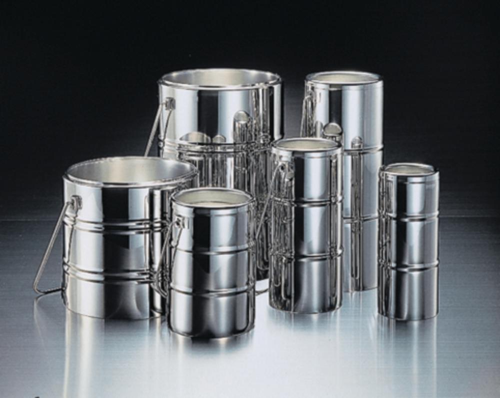 Kundert Vario Dewar Vessel Chrome Steel, 1 L Capacity, Inner Height 206 mm

