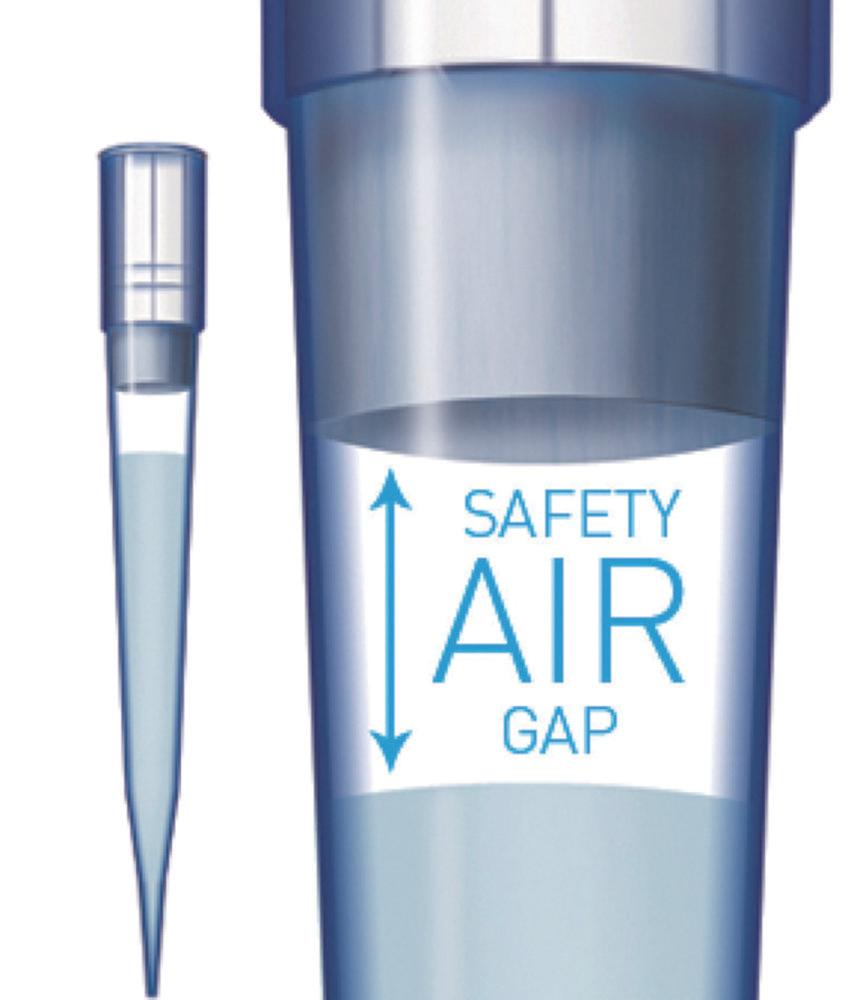 Sartorius SafetySpace Filter Tips 0.5 - 20µl Sterile, Pack of 10x96