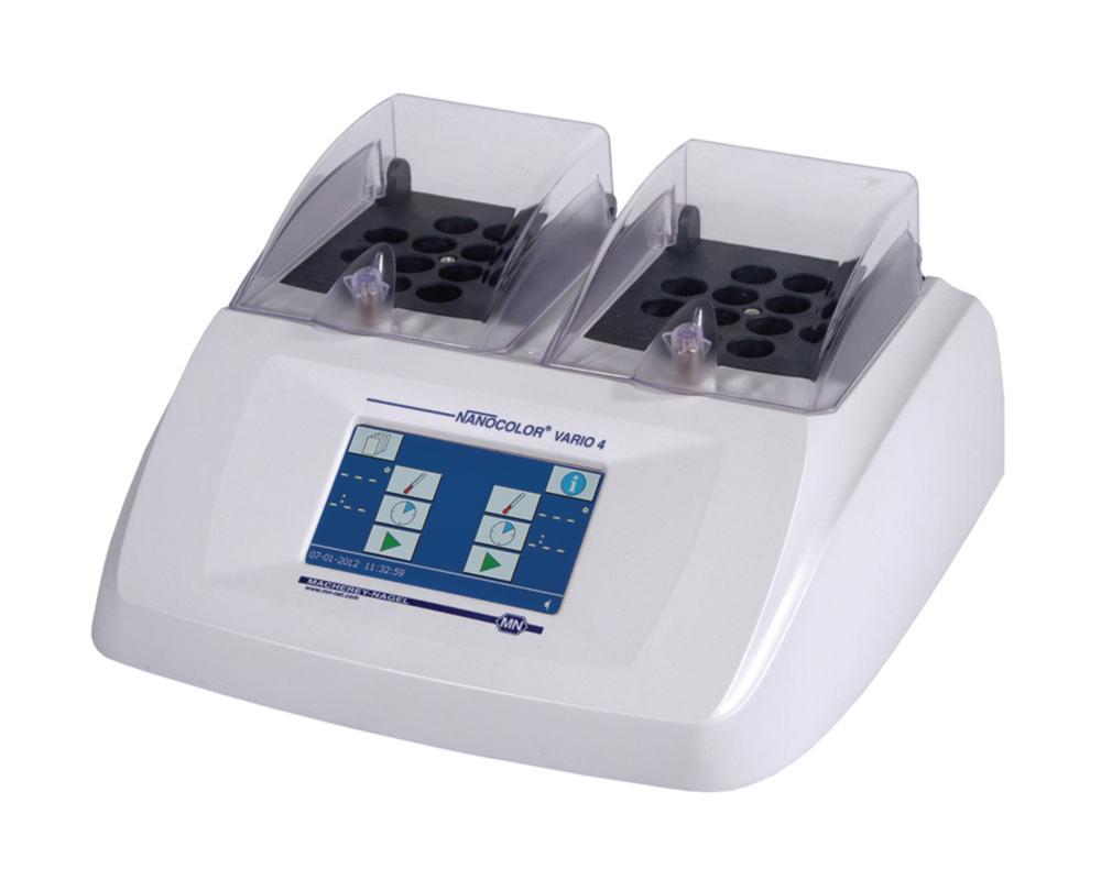 Macherey-Nagel Nanocolor Thermoblock Vario 4, 2 Separate Controllable Heating Units, 2x12 Holes, Incl. Mains Cable

