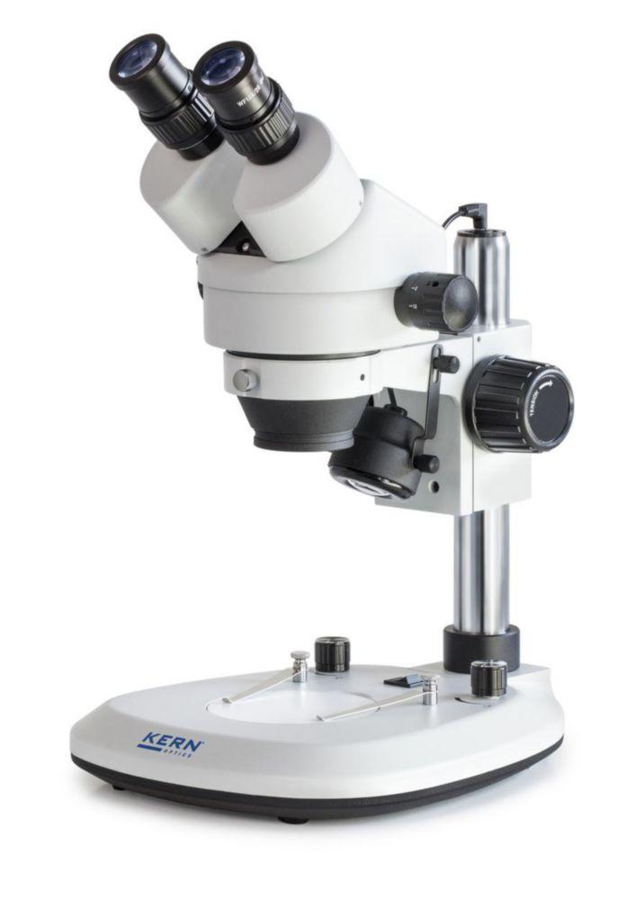 Kern Stereo Zoom Microscope 0.75-54.5, HWF10x20, LED, Binocular

