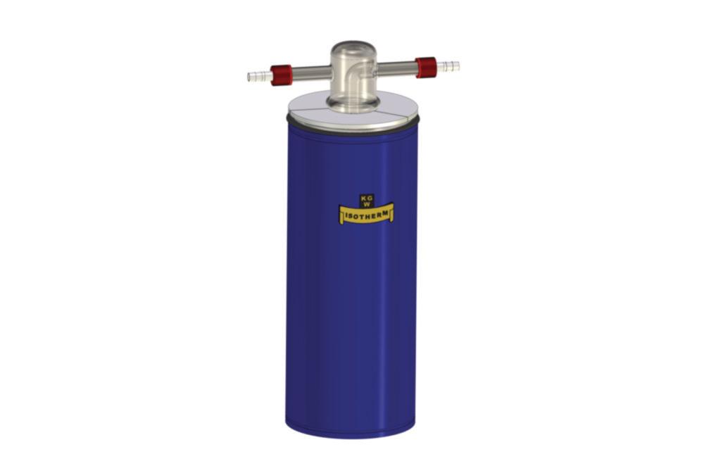 KGW Schieder Cold Trap Typ KFL 29-GL Complete with Dewar Flask 18 C and Plastic Ring