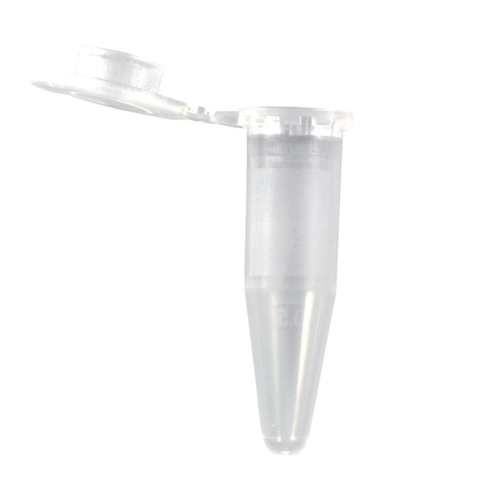 Ratiolab Microcentrifuge Tubes 1.5 mL, Natural PP with Lid, Pack of 1000

