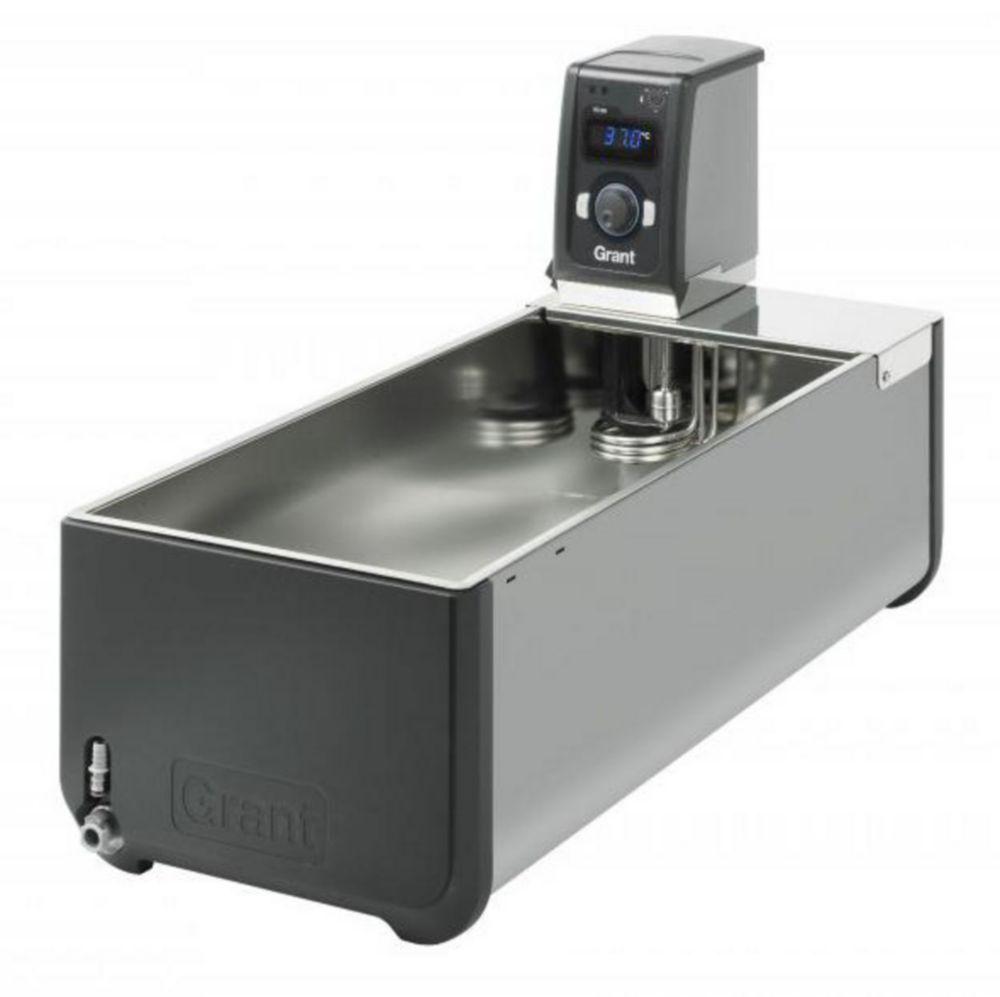 Grant Thermostatic Bath, 38 Ltr, Programmable, USB, Stainless Steel Tank, With Pump, Bridge Plate, Amb. +5...+200°C