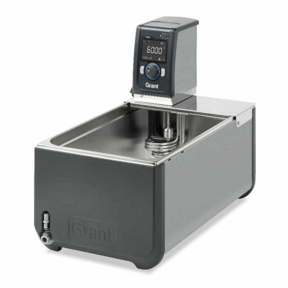 Grant Thermostatic Bath, 18 Ltr, Programmable, USB, Stainless Steel Tank, With Pump, Bridge Plate, Amb. +5...+150°C